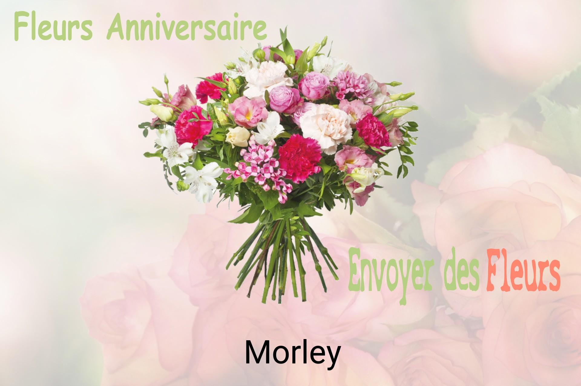 Bouquet de fleurs d’anniversaire livré à Morley