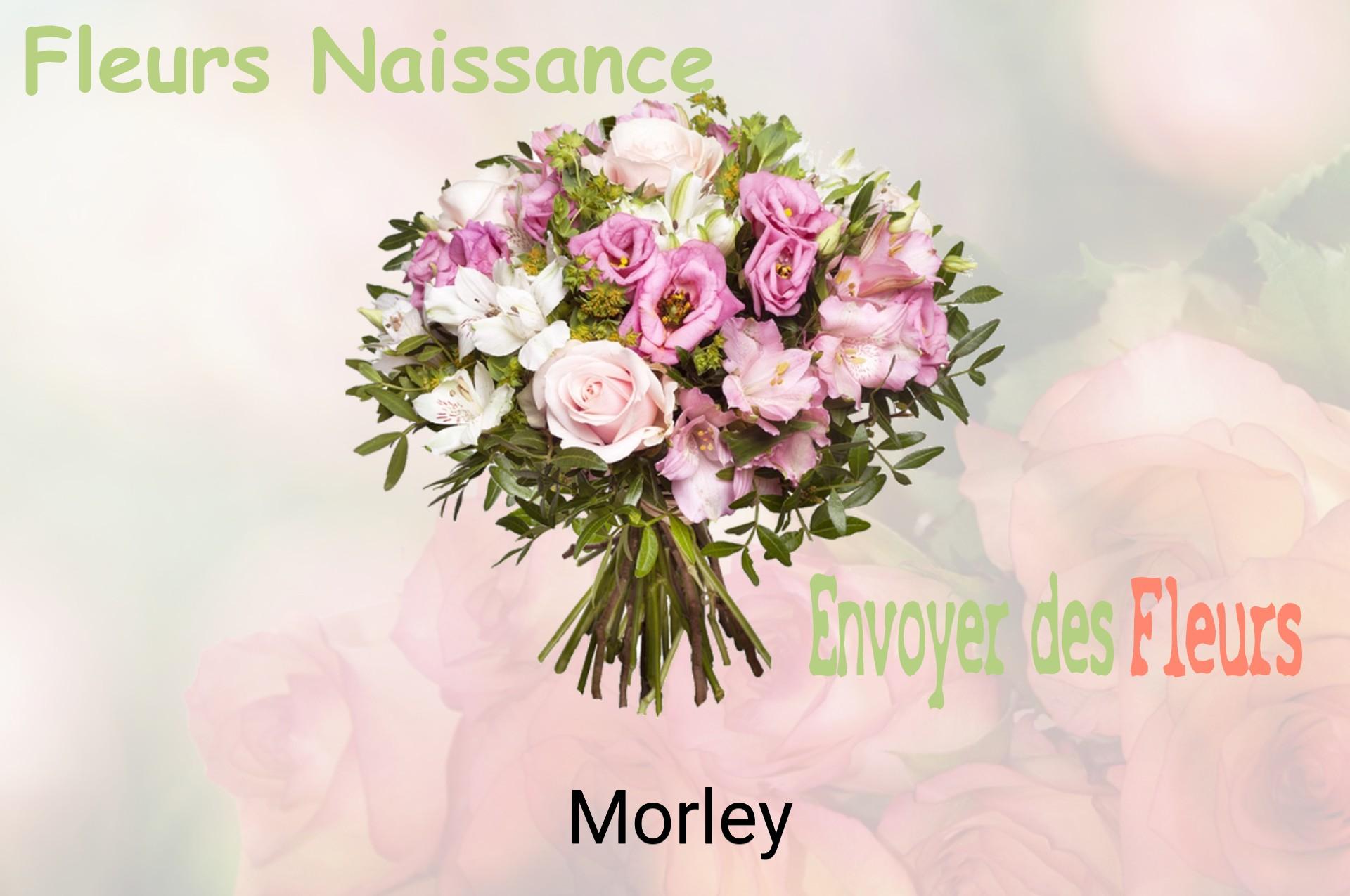 Bouquet de fleurs de naissance livré à Morley