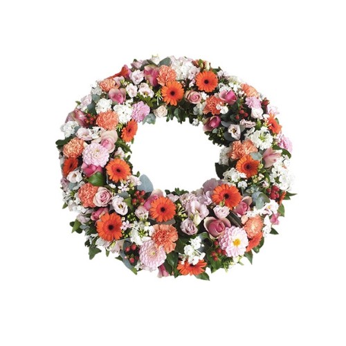 COURONNE DE FLEURS DEUIL MORLEY